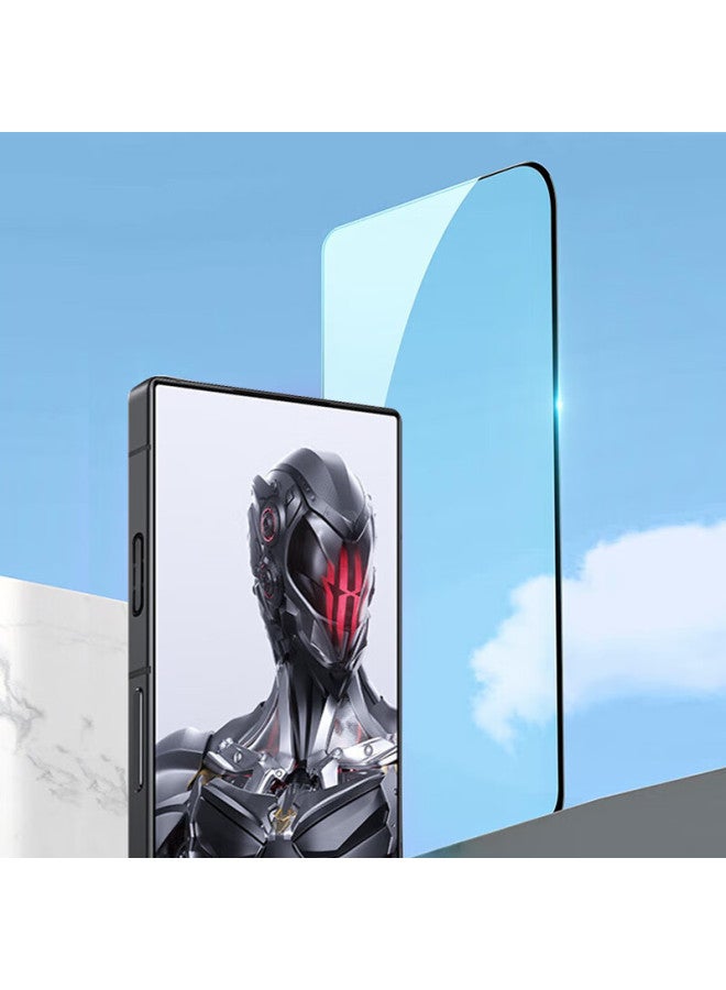 Langling Tempered Glass Screen Protector For Red Magic 9 Pro/9 Pro+ High Definition Full Screen Strong Anti-fingerprint Smooth Touch Full Glass Mobile Phone Protective Film [upgraded Versio