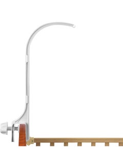 Hleeduo HLEEDUO 24 inches Crib Mobile arm, Claw Part is U Type Design, Anti-Slip Design, White Mobile Holder for Crib, Mobile arm for Crib, DIY Crib Accessories Mobile arm  - Image 2