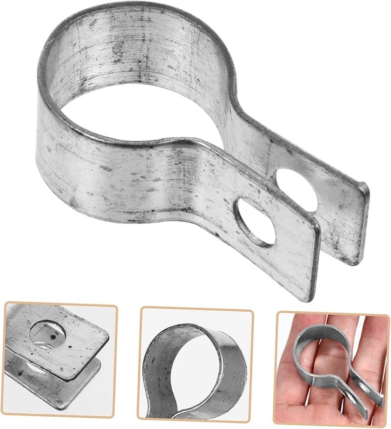 Stainless Steel Fence Tension Bands 10pcs 3 4inch For Chain Link Fence Brace - Image 4