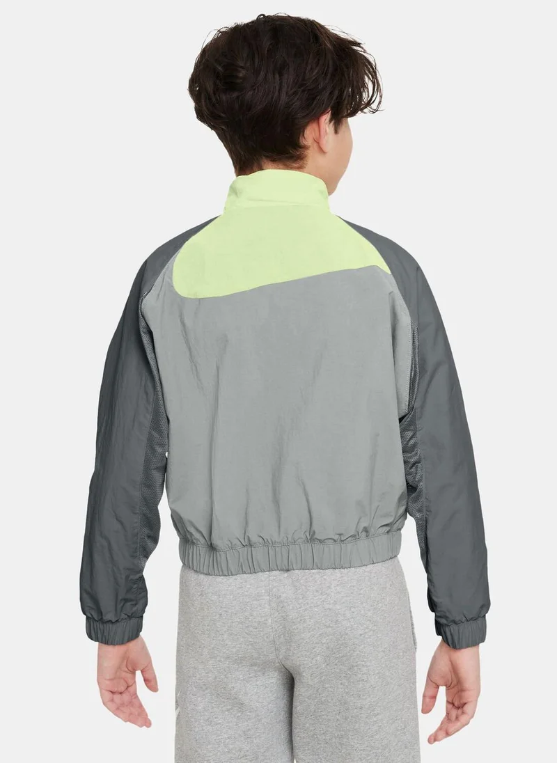 نايكي Kids' Sportswear Amplify Full-Zip Jacket (Older Kids)
