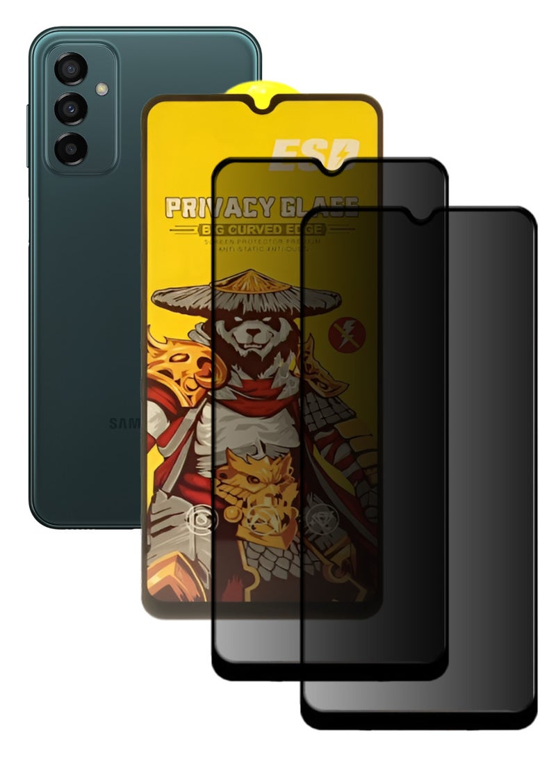 ESD 2 Pieces Tempered Dustproof Privacy Glass Screen Protector Compatible For Samsung Galaxy M23 5G - Image 1