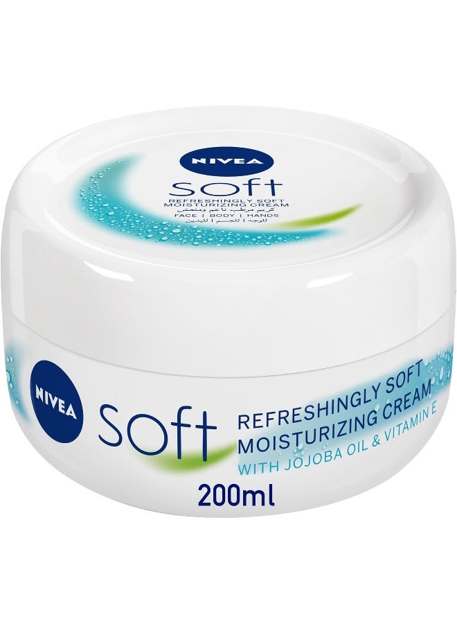نيفيا كريم مرطب ومنعش ناعم من نيفيا ، برطمان 200 مل - Image 1