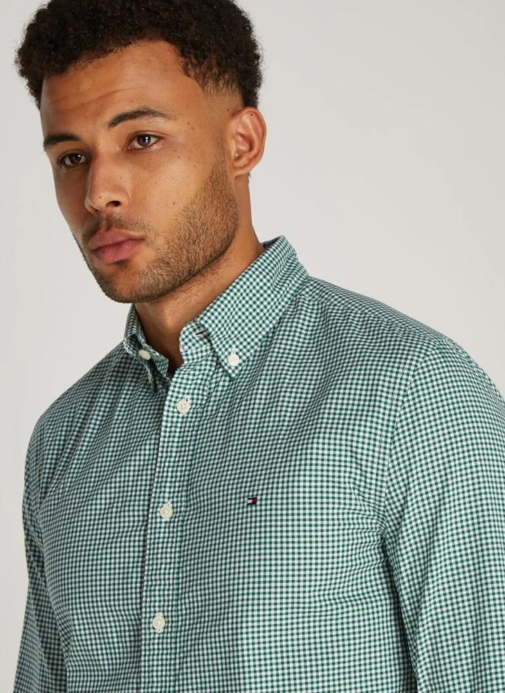 تومي هيلفيغر Essential Regular Fit Poplin Shirt