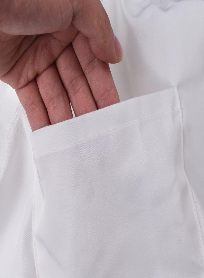 Love Potato Cute White Retro Lady's Aprons for Women's Kitchen Cooking Cleaning Maid Costume with Pockets - Image 5