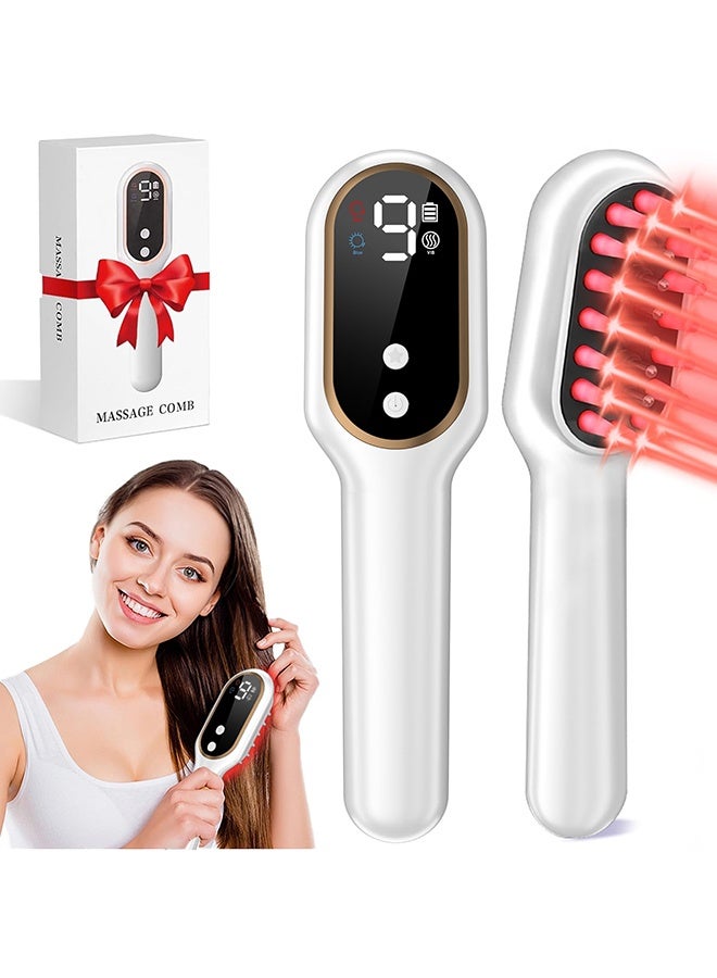 Arabest Hair Brush Scalp Oil Applicator Rechargeable Vibration Massage and Comb Follicle Massager for Hair Growth and Anti-Hair Loss - Image 1