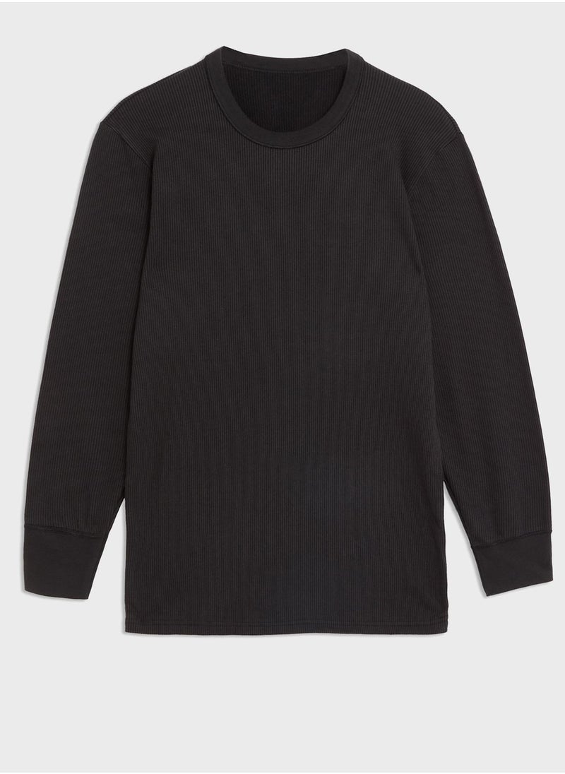 Marks & Spencer Essential Thermal T-Shirt  - Image 3