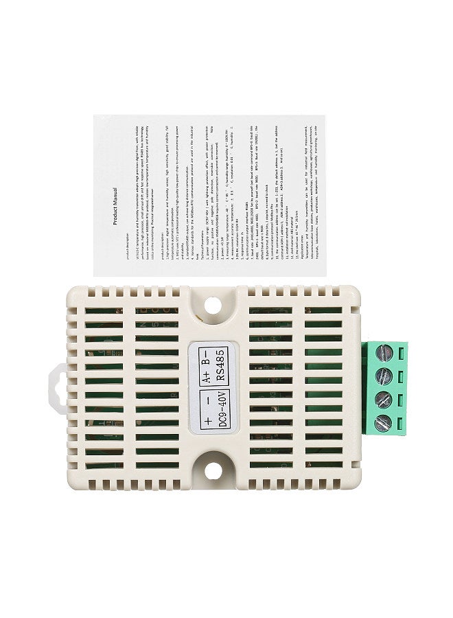 RS485 Temperature Humidity Transmitter RS485 Modbus-TRU Temperature Sensor Temperature-Humidity Sensors Temperature and   Humidity Monitoring WTR10-E