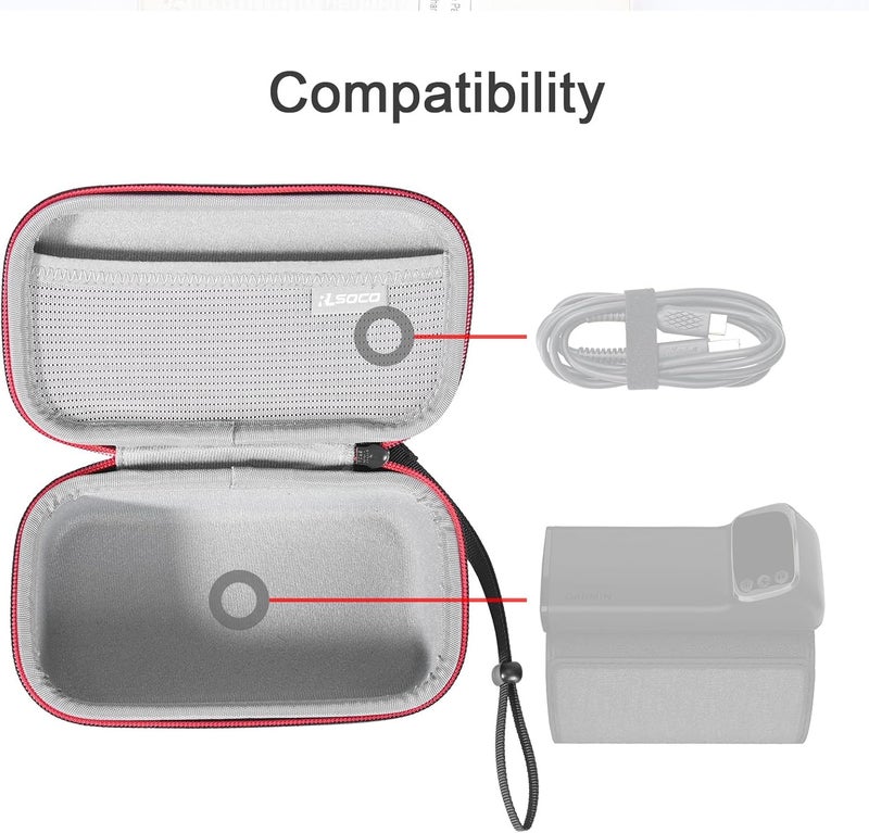 RLSOCO Case Compatible with Garmin Index BPM Smart Blood Pressure Monitor Case Only - Image 3