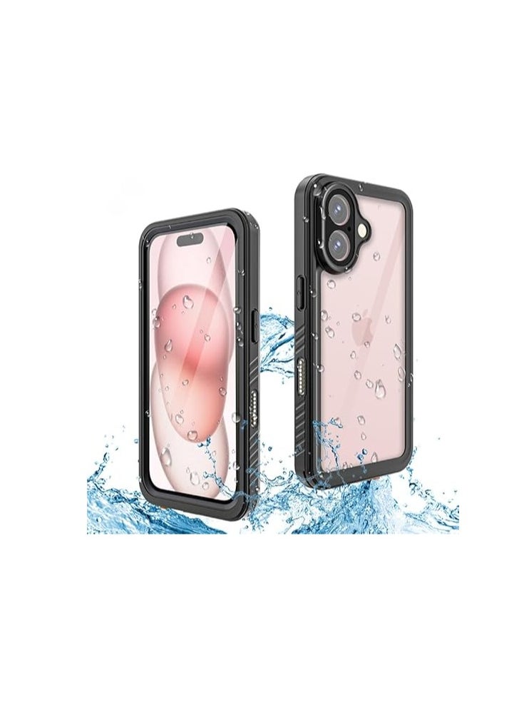 General - IP68 Waterproof Case for iPhone 16 (2024),Clear All-inchusive Anti-fall Phone Case,Sealed Anti-yellowing Protective Cover Suitable for Swimming & Diving - Image 1