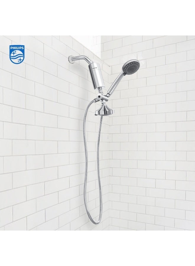 Philips Water AWP1775 In-Line Shower Filter - Chrome
