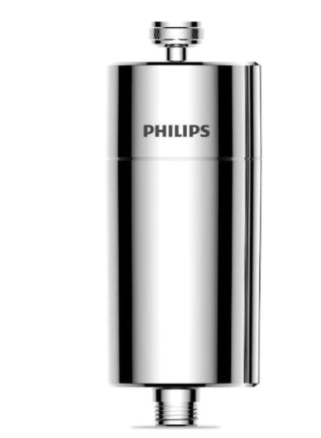 Philips Water AWP1775 - In-Line Shower Filter - Reduces Chlorine by up to 99 Percent I Easy to Install I Fits all UK and Eire Shower hoses and taps I HIGH WATER FLOW I CONVENIENT AND EASY I Chrome