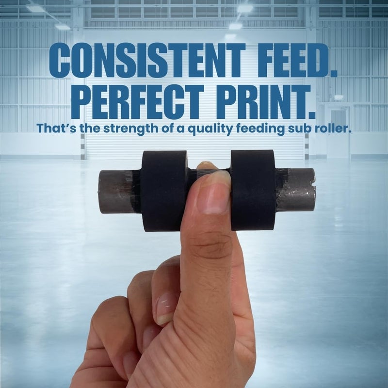 Smartpack Feeding Sub Roller for Stamping of High-Speed Batch Coding Machine’s Spare Parts | High-Speed Batch Coding Machine Accessories | Batch Coding Machine Roller Replacement | Pack of 1 - Image 2