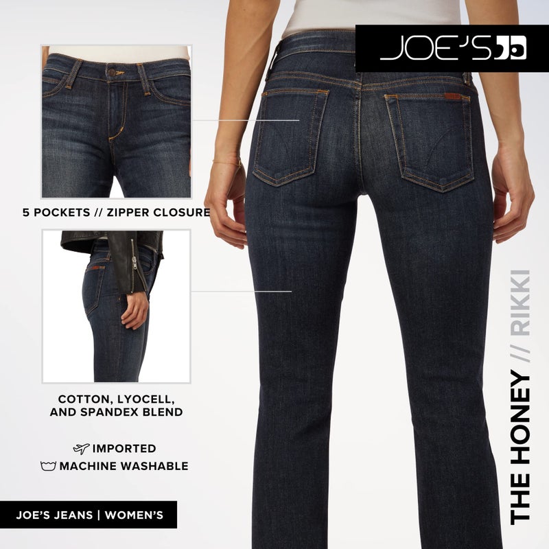 Joe's Jeans Women's The Hi Honey High Rise Bootcut Jean, Rikki, 31W x 34L - Image 4