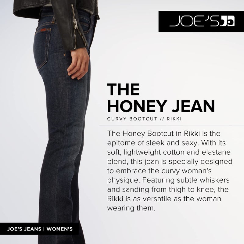 Joe's Jeans Women's The Hi Honey High Rise Bootcut Jean, Rikki, 31W x 34L - Image 3