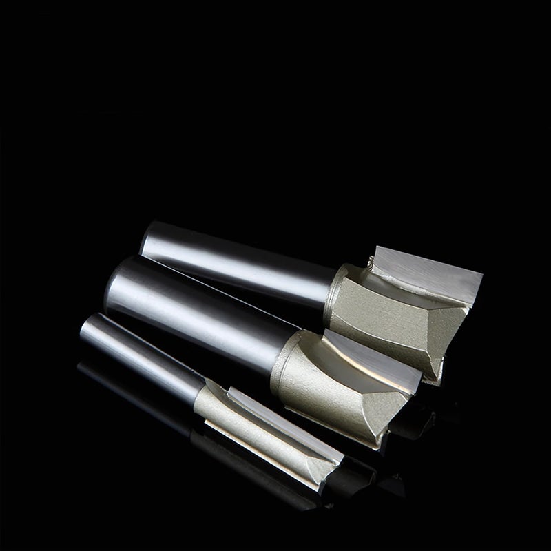 NACX 1/2-inch Shank, 7/8-inch Cutting Dia, 2-Flute Straight Router Bit, Carbide Tipped Plunge Router Bit, 1Pcs - Image 2