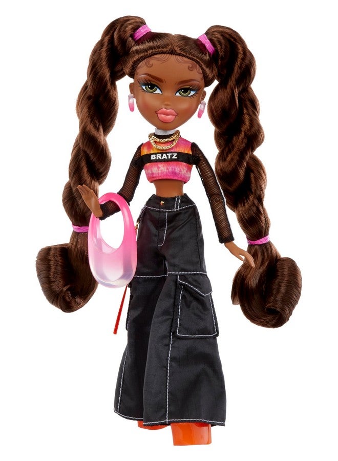 براتز دمية براتز ساشا الأنيقة مع 10 إكسسوارات وملصق - Image 4