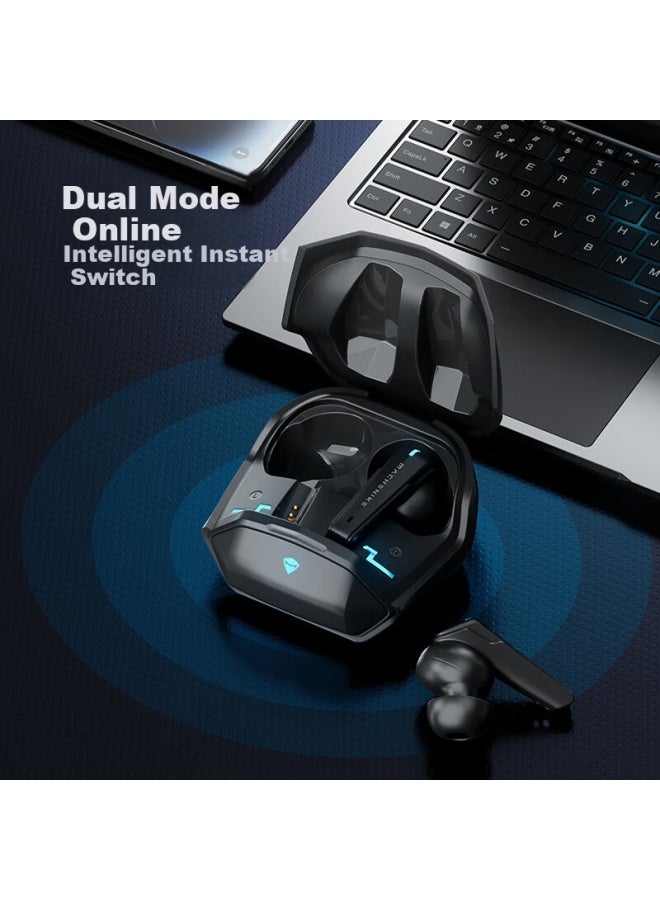 Machenike Th60 Bluetooth Wireless Earphones, Compatible With Apple And Android, True Wireless Fearless Contract, In-ear Bluetooth 5.4 Sports Headphones, Long Battery Life, High Power Capacity, Excellent Sound Quality, White - Image 4