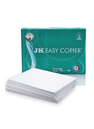 Easy Copier Paper A4 Size 70 GSM 500 Sheets White Paper 1 Ream For Laserjet & Inkjet Printer Fast Drying Both Side Print Eco Friendly Pack Of 1 - pzsku/ZBB34B4BA9768F9FA1CB5Z/45/_/1677741229/46e0e42d-4587-40c5-9bdf-f4ee628982bf