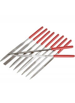 Y&D Fine Diamond File Set, Metal Needle Files in Round, Triangular, Square, Flat Shapes, Jeweler for Glass, Wood, Stone, Jewelry Carving, Sanding, and Polishing, 5x180mm, 10Piece  - Image 5