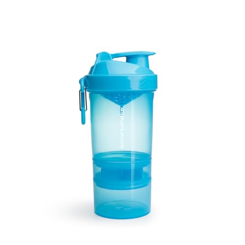 SmartShake 10560101 Original 2Go Shaker, 600ml (Neon Blue) - Image 4