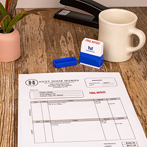 MasterMark Pre-Inked Premium Office Stamp - Final Notice - Image 2
