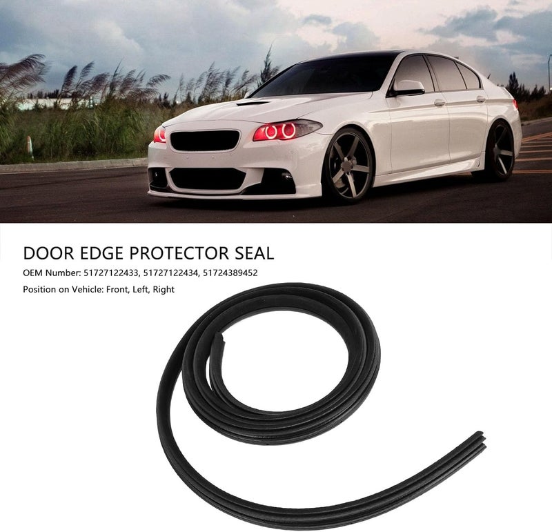 Door Edge Guards, Door Edge Protector Strip for 5 Series E60 E61 2004 2010 Rubber Seal Front Left Right Replacement Direct Fit Made from Premium Rubber - Image 2