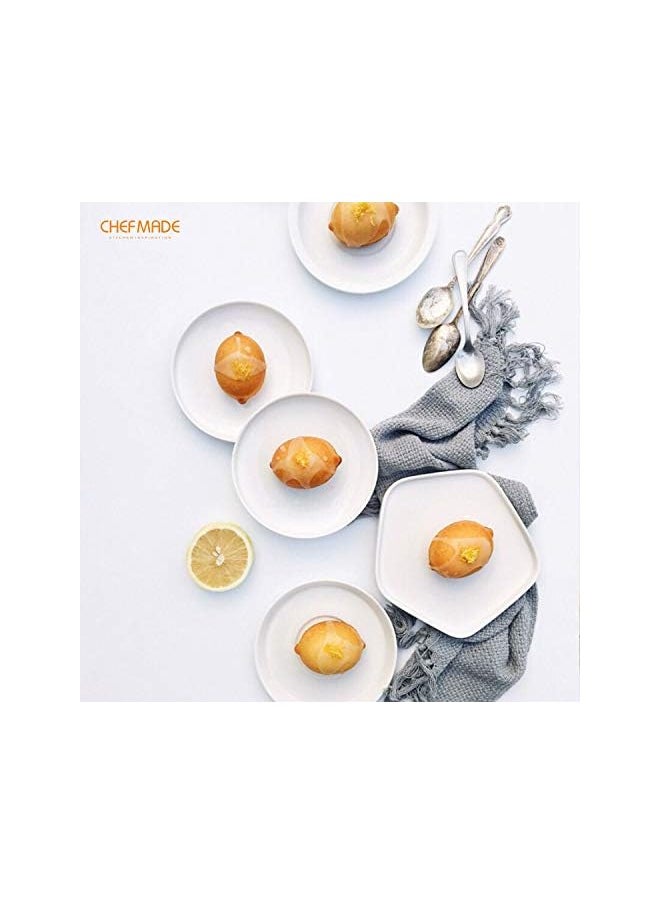 chefmade - Muffin Cake pan, 12-Cavity Non-Stick Lemon-Shaped Bakeware for Oven Baking (Champagne Gold) - Image 1