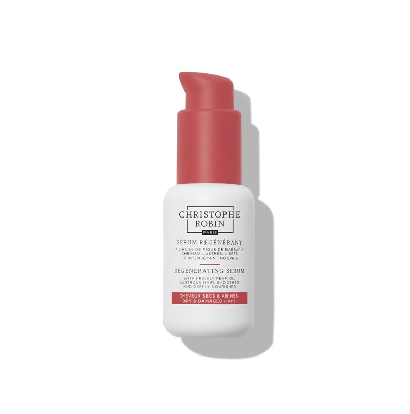 Christophe Robin Regenerating Serum with Prickly Pear Oil  Hair Serum for Dry Damaged Hair Thinning Hair Frizzy Hair  Hair Care Products  17 fl oz 50 ml