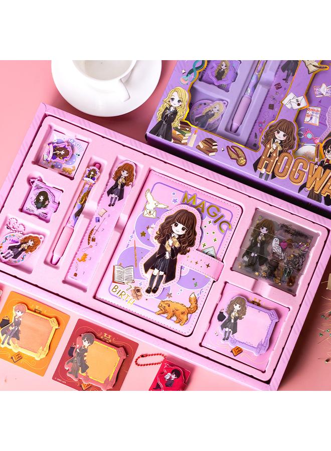 Bluejw Harry Potter Hand Account Gift Box Student Children's Notebook Gift Box Suit Gift Children's Gift Cute Cartoon - Image 3