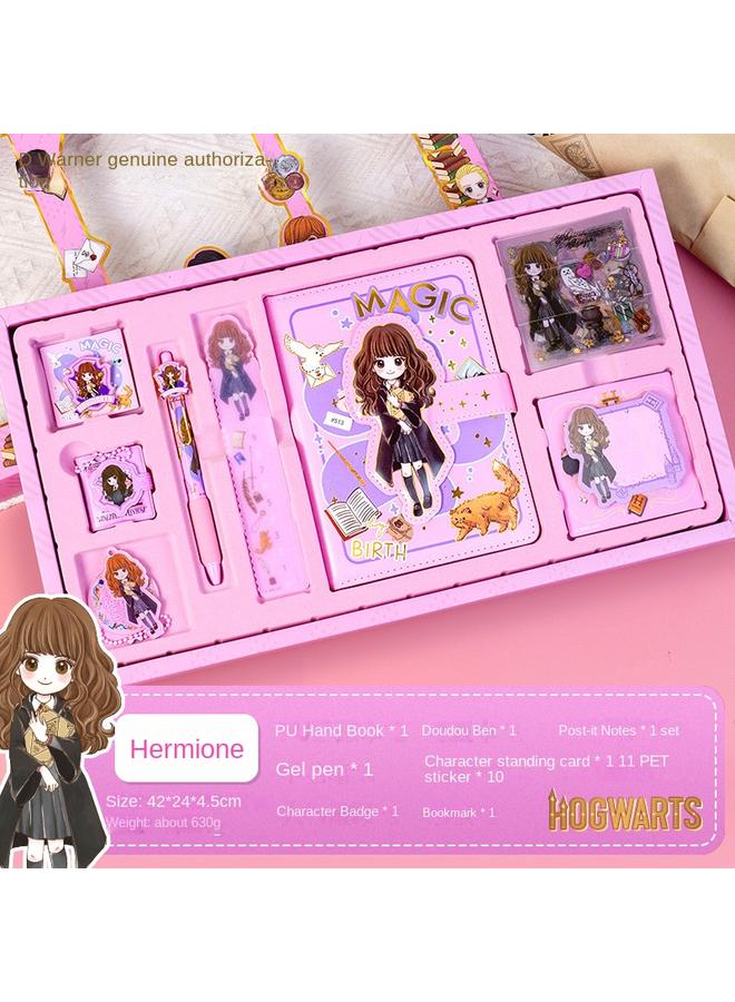 Bluejw Harry Potter Hand Account Gift Box Student Children's Notebook Gift Box Suit Gift Children's Gift Cute Cartoon - Image 1