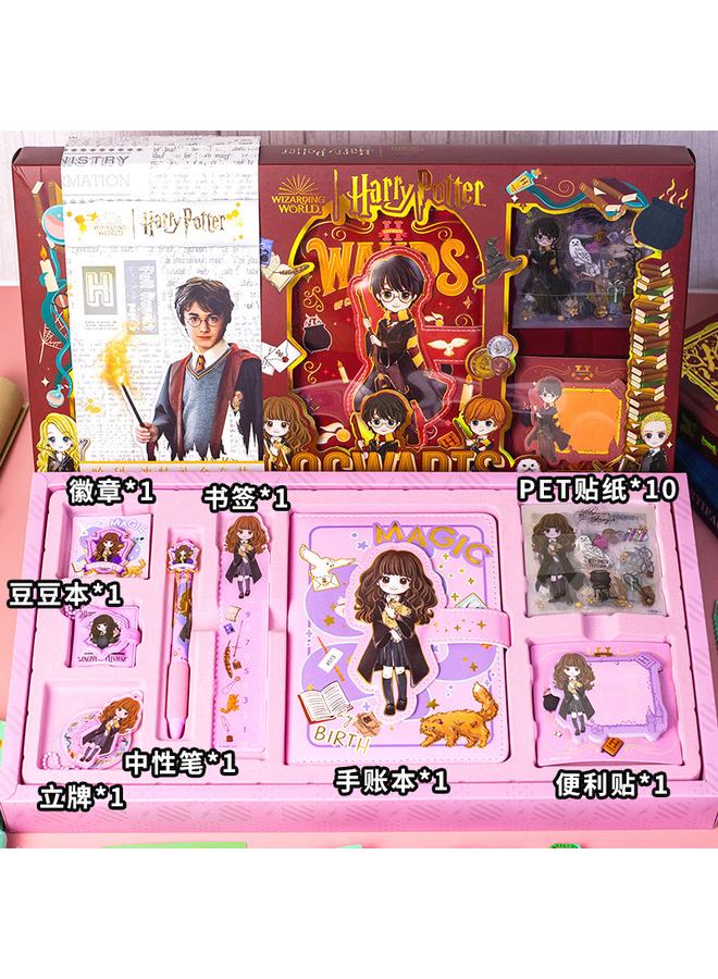 Bluejw Harry Potter Hand Account Gift Box Student Children's Notebook Gift Box Suit Gift Children's Gift Cute Cartoon - Image 4