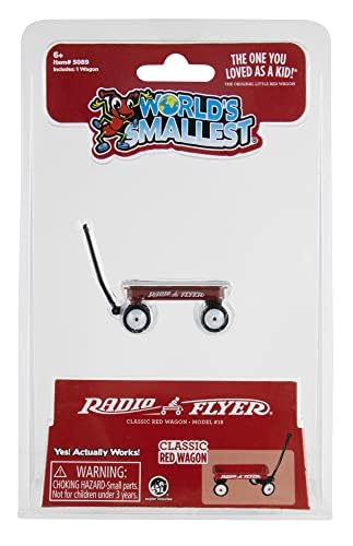 Worlds Smallest World's Smallest Radio Flyer Classic Red Wagon - Image 3