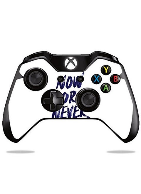 Mightyskins Skin Compatible With Microsoft Xbox One Or One S Controller Now Or Never | Protective, Durable, And Unique Vinyl Wrap Cover | Easy To Apply, Remove, And Change Styles | Made In The Usa