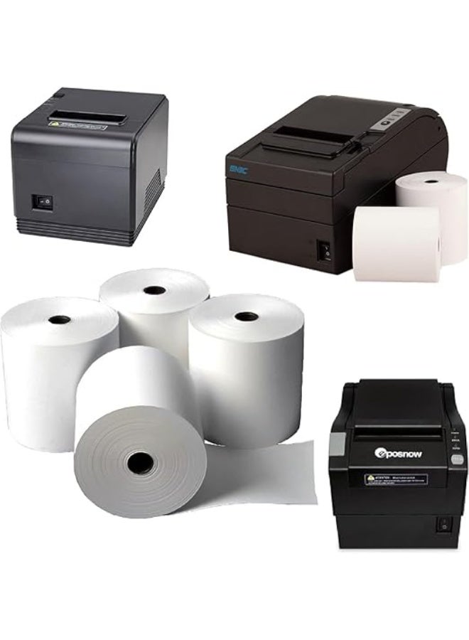 Terabyte 3-Piece Thermal Paper 80X80 size Receipt Rolls Set - Image 4