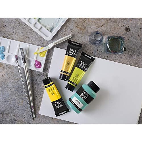 Liquitex BASICS Acrylic Paint, 400ml (13.5-oz) Bottle, Mars Black - Image 3