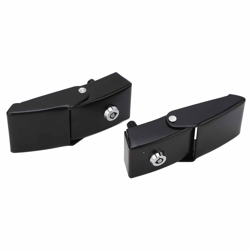 Anti Theft Metal Locking Hood Lock Catch Latches Kit with Keys for Jeep Wrangler JK 2007‑2017 - Image 4