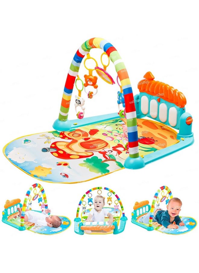 Zest 4 Toyz Baby Play Mat Gym & Fitness Rack with Hanging Rattles Lights & Musical Keyboard Mat Piano Multi-Function (Made in India) - pzsku/ZBB3558E34ED86CFD8BDDZ/45/_/1737806445/24c73dab-906b-4ec5-9c6b-899624fda955