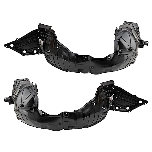 TRQ Front Inner Fender Liner Set Compatible with 2013-2015 Nissan Altima NI1248134 NI1249134 - Image 1