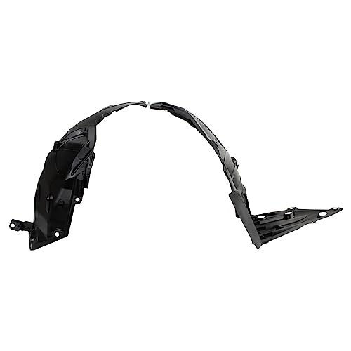 TRQ Front Inner Fender Liner Set Compatible with 2013-2015 Nissan Altima NI1248134 NI1249134 - Image 4