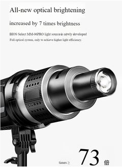 General Flash Snoot Conical Lens, Video Artist Modelling Shape Photo Studio Light Kit, with Optical Spotlight Lens 35 Gobos  - Image 5