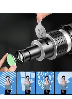 General Flash Snoot Conical Lens, Video Artist Modelling Shape Photo Studio Light Kit, with Optical Spotlight Lens 35 Gobos  - Image 1