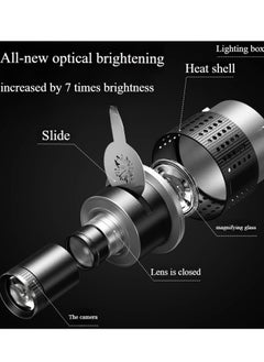 General Flash Snoot Conical Lens, Video Artist Modelling Shape Photo Studio Light Kit, with Optical Spotlight Lens 35 Gobos  - Image 4