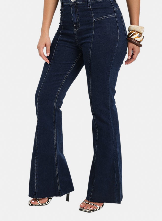 Carina High Rise Flare Jeans - Image 3