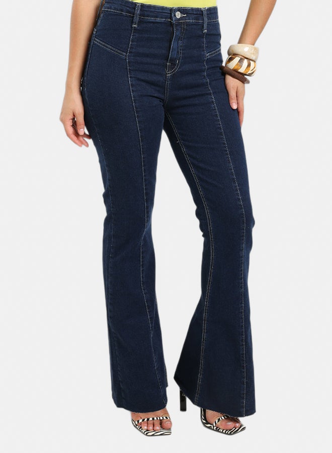 Carina High Rise Flare Jeans - Image 4