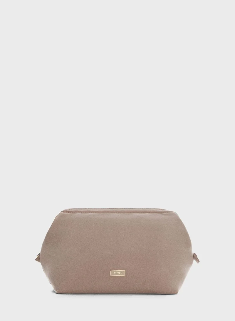 MANGO Tere Zip Around Cosmetic Bag