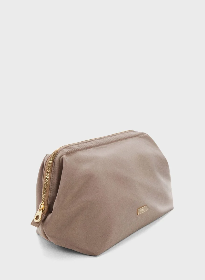 MANGO Tere Zip Around Cosmetic Bag