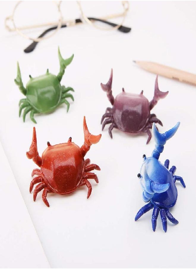 MosBug - MosBug New Japanese Creative Cute Crab Pen Holder Weightlifting Crabs Penholder Bracket Storage Rack Gift Stationery - Image 1