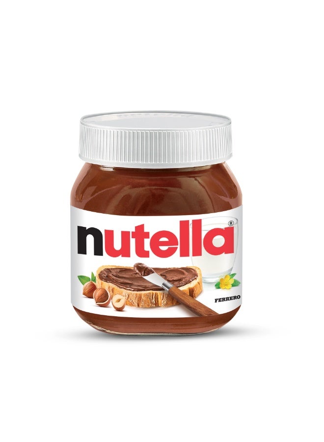 Nutella Hazelnut Chocolate Breakfast Spread Jar - Image 1