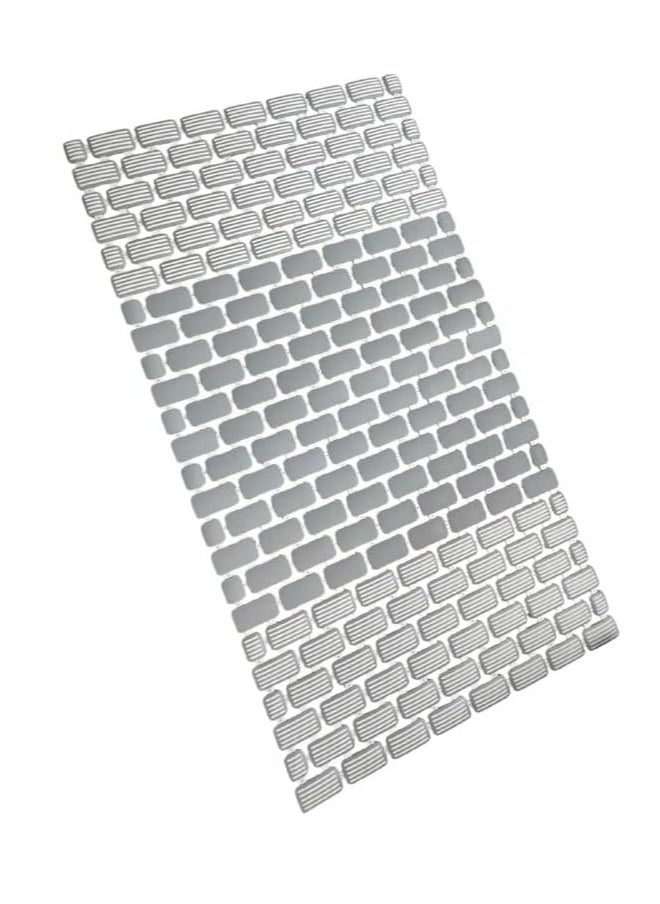 Spaceshoop Bathtub Mats Non Slip Massage Shower Mat Bath Mats with Suction Cups and Drain Holes,Quick Drain Anti Slip Bathroom Floor Shower Stall Mat (70 X 40 )  - Image 1