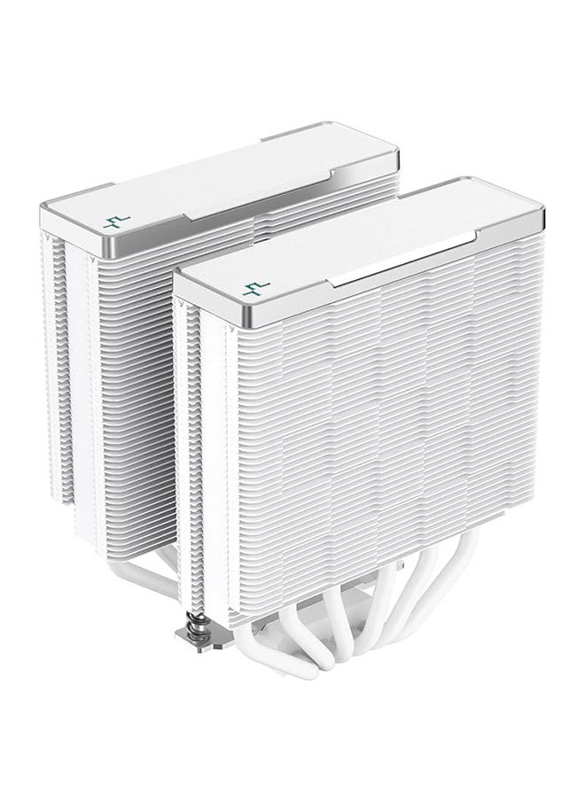 DEEPCOOL AK620 WH مروحة تبريد هواء/مروحة وحدة المعالجة المركزية 120 مم ذات 4 دبابيس PWM (أبيض) - R-AK620-WHNNMT-G-1  - Image 5